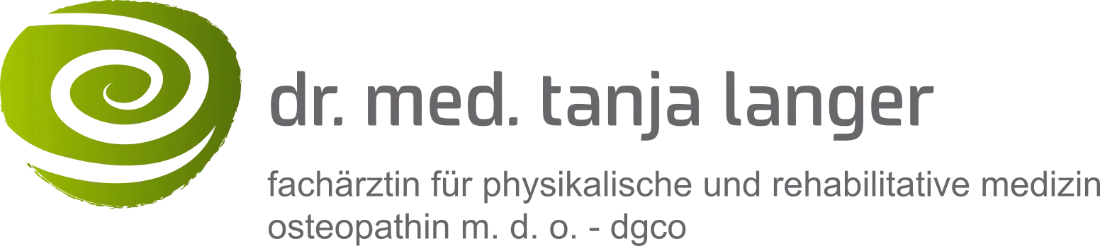 Logo Dr. Tanja Langer - Fachärztin für physikalische und rehabilitative Medizin, Osteopathin M. D. O. - DGCO